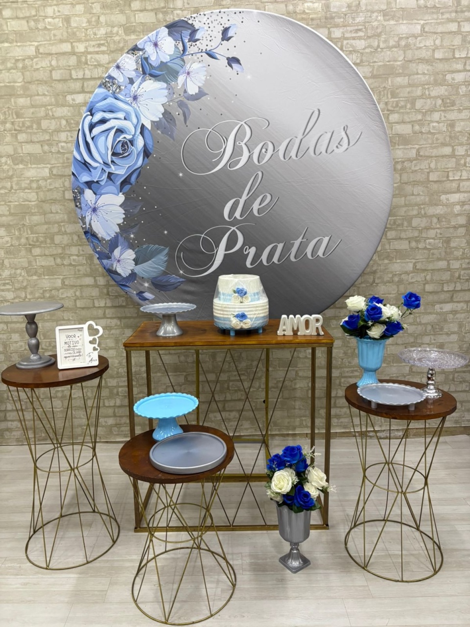 Bodas de Prata Casamento  Kit Ouro - Iara Maria Arruda da Silva