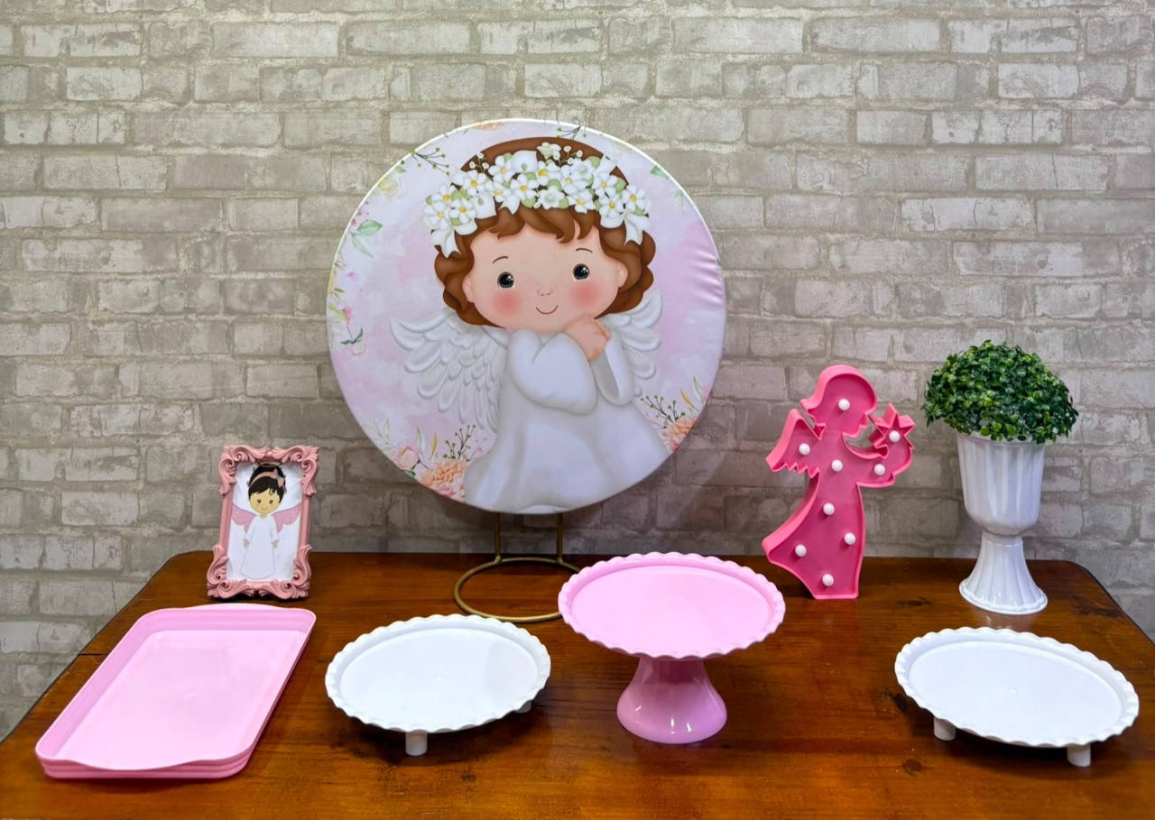 Batizado Menina Mini Kit - Iara Maria Arruda da Silva
