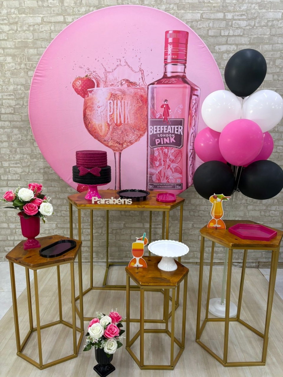 Pink Gin  Kit Ouro  - Iara Maria Arruda da Silva