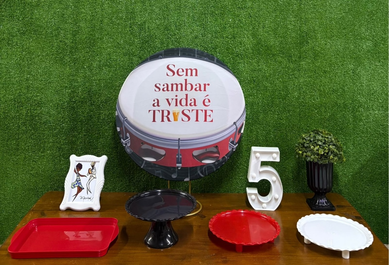 Samba Mini Kit de Mesa - Iara Maria Arruda da Silva
