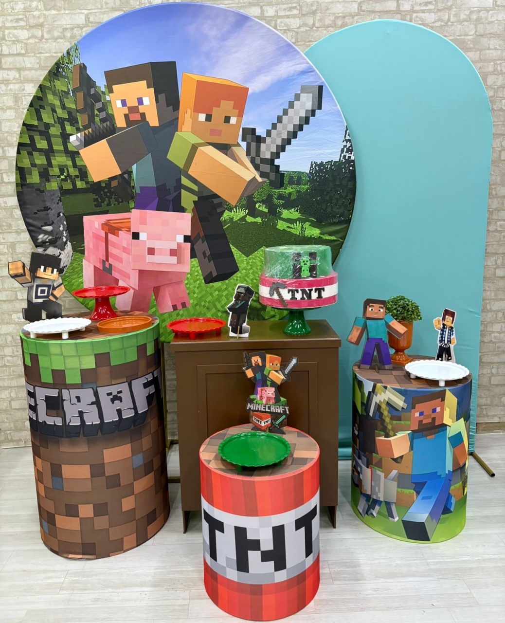 Minecraft  Kit Diamante     - Iara Maria Arruda da Silva