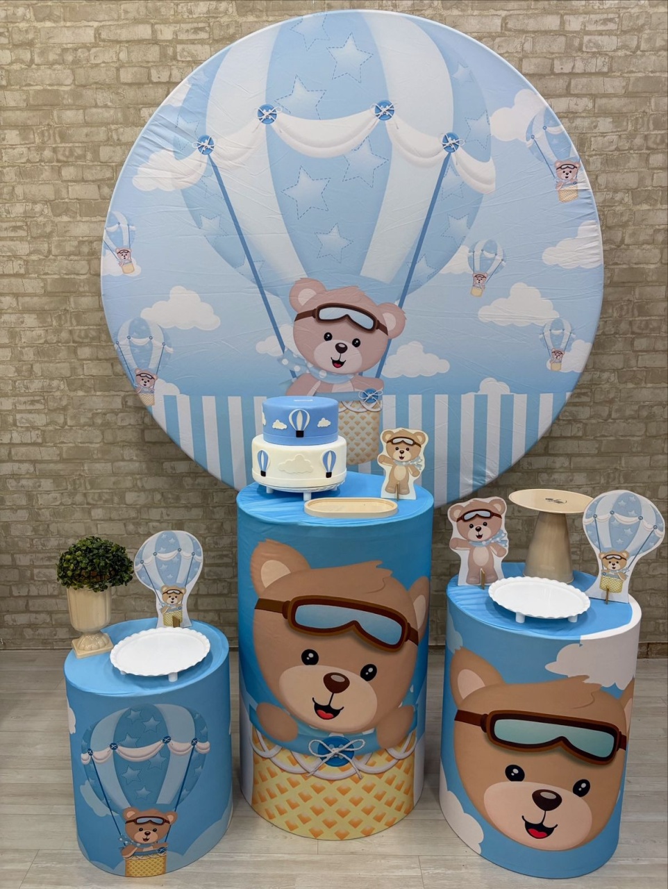 Urso Baloeiro  Kit Prata       - Iara Maria Arruda da Silva