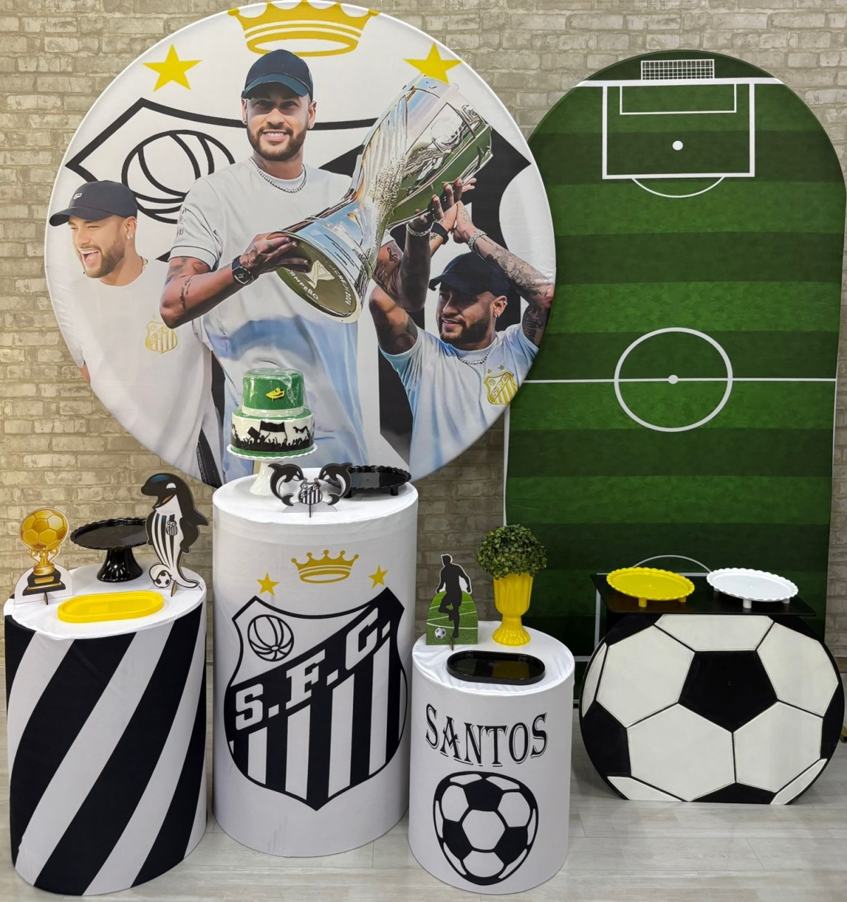 Neymar Santos Kit Diamante  - Iara Maria Arruda da Silva