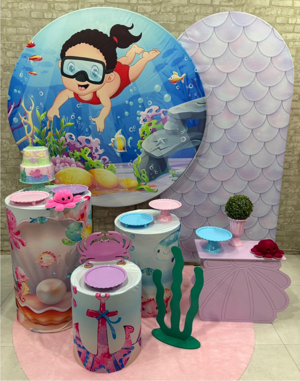 Fundo Do Mar Menina Kit Diamante - Iara Maria Arruda da Silva
