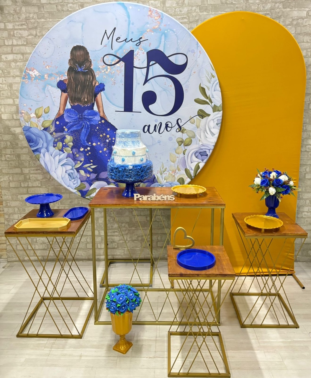 Meus 15 Anos Kit Diamante   - Iara Maria Arruda da Silva