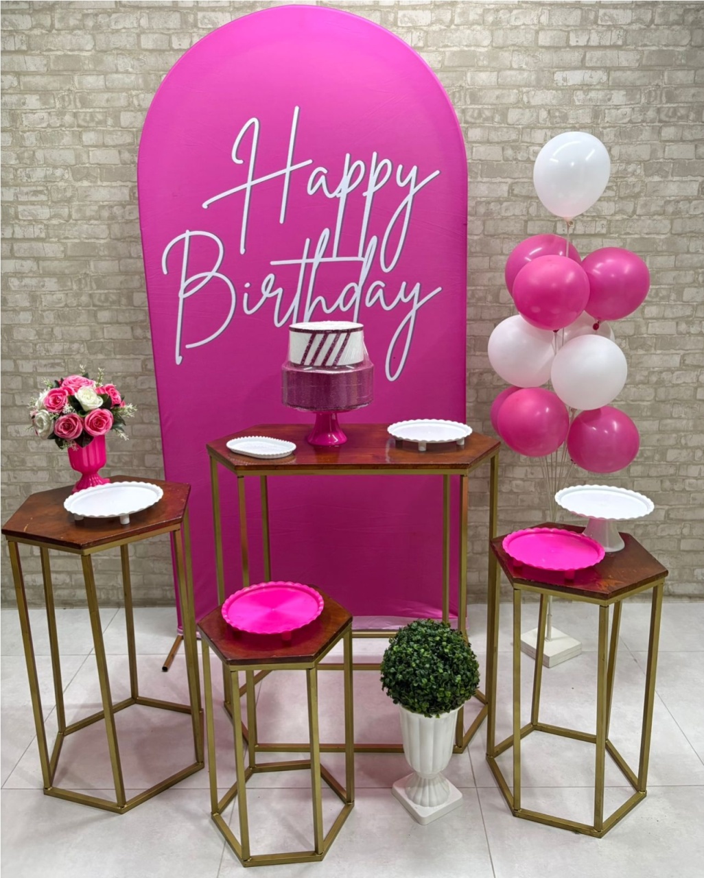 Happy Birthday  Kit Ouro    - Iara Maria Arruda da Silva