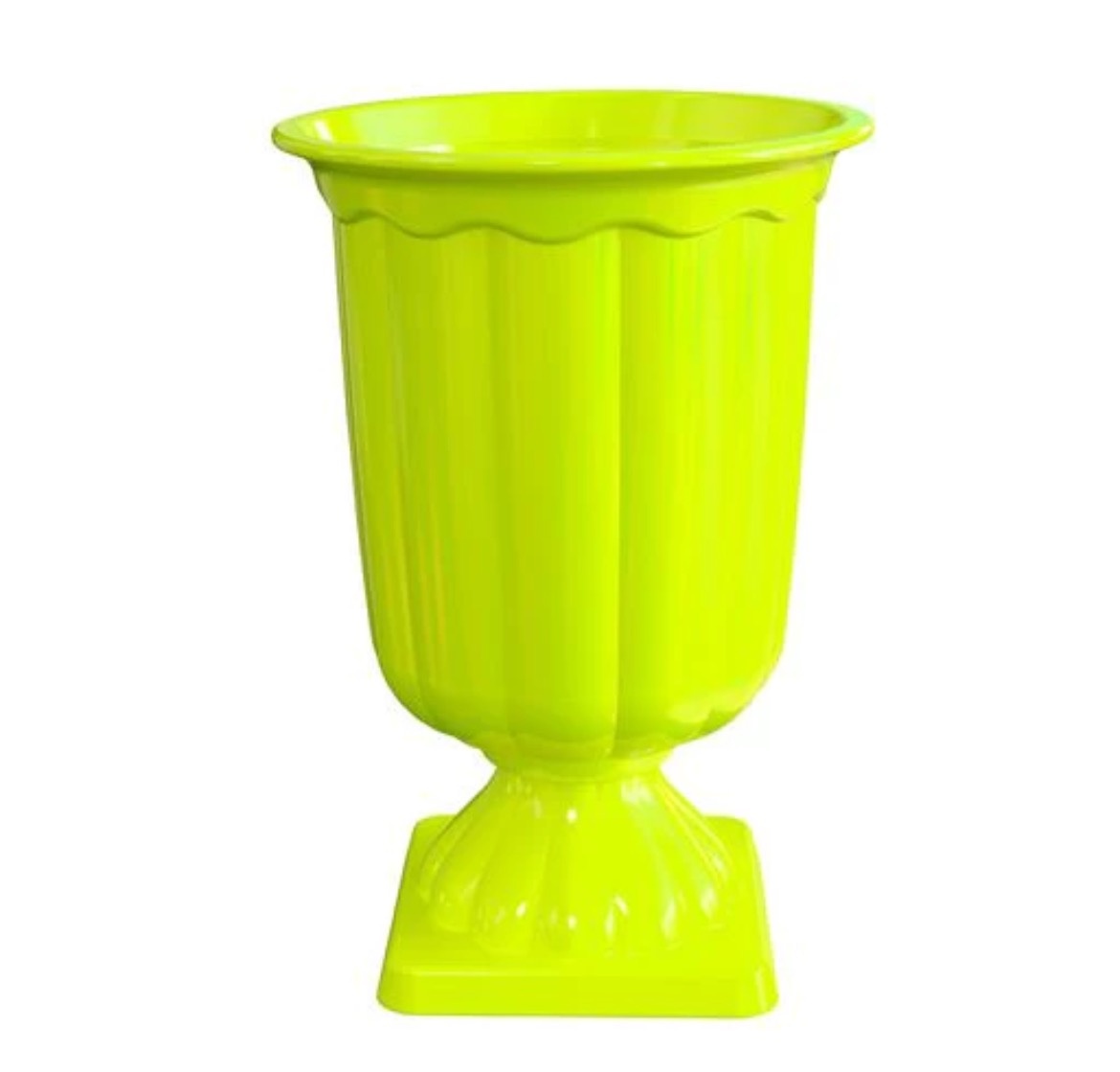 Vaso Grego P Amarelo Neon - Iara Maria Arruda da Silva