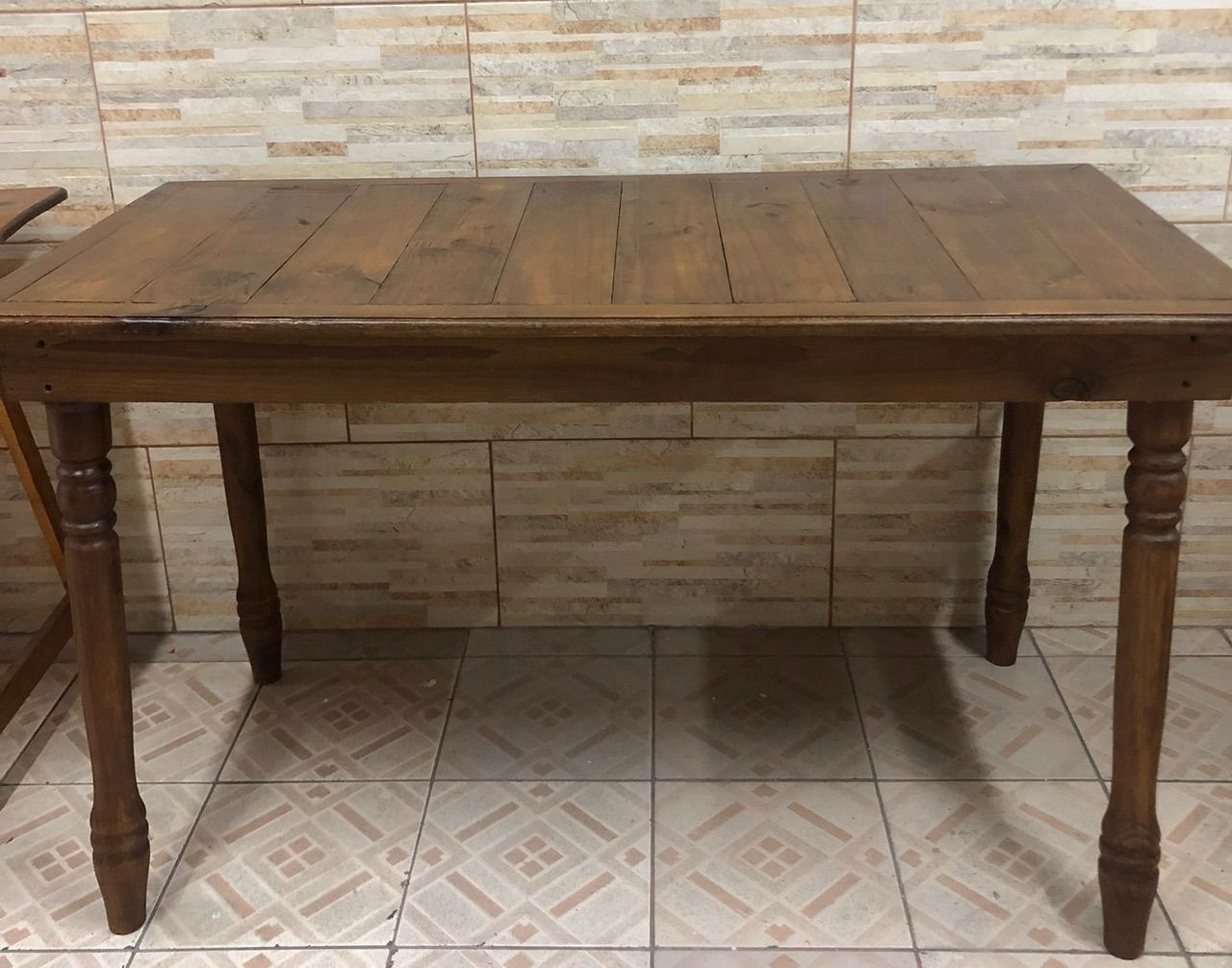 Mesa Rustica Madeira - Iara Maria Arruda da Silva