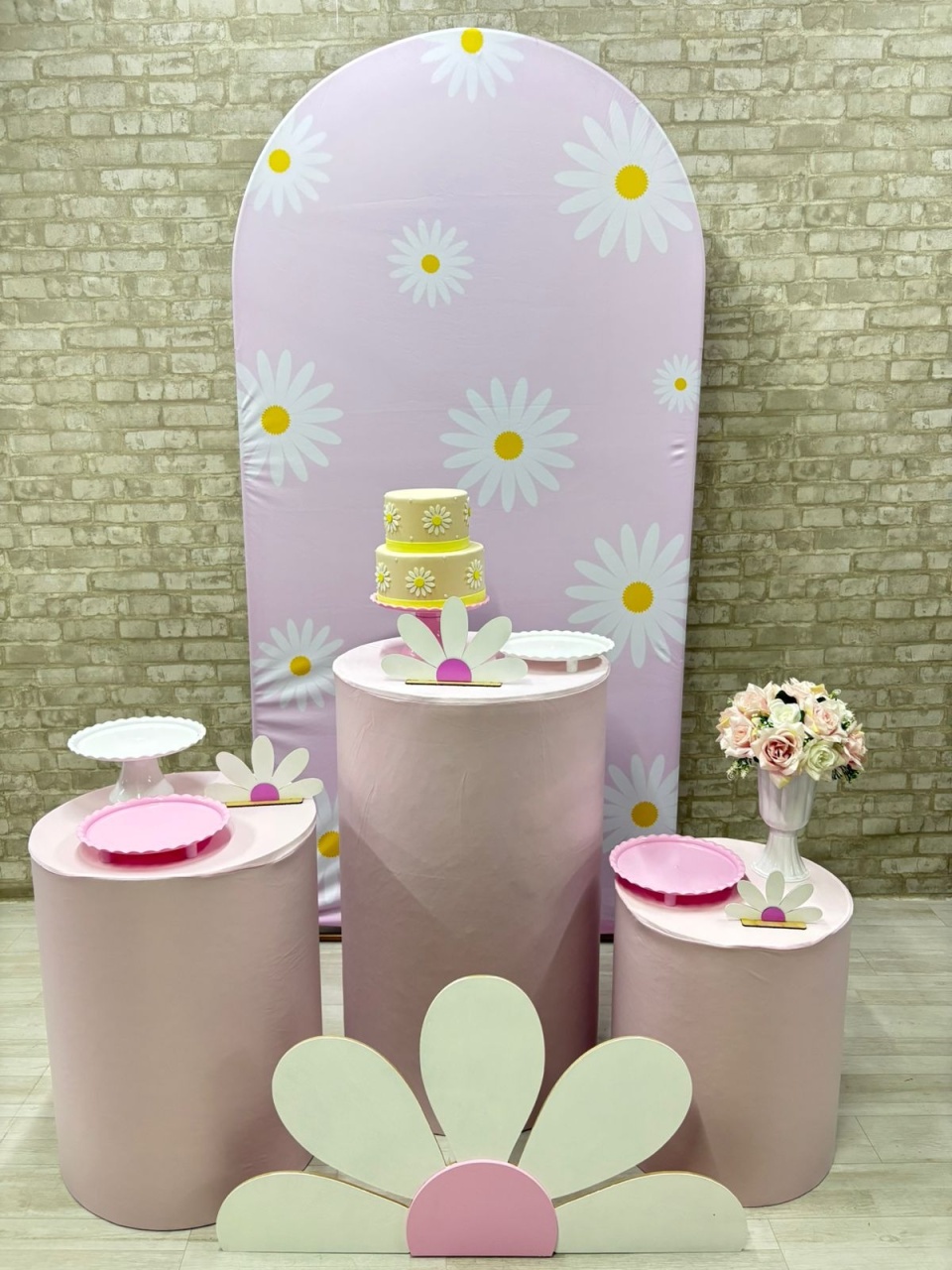 Floral Margarida  Kit Prata      - Iara Maria Arruda da Silva