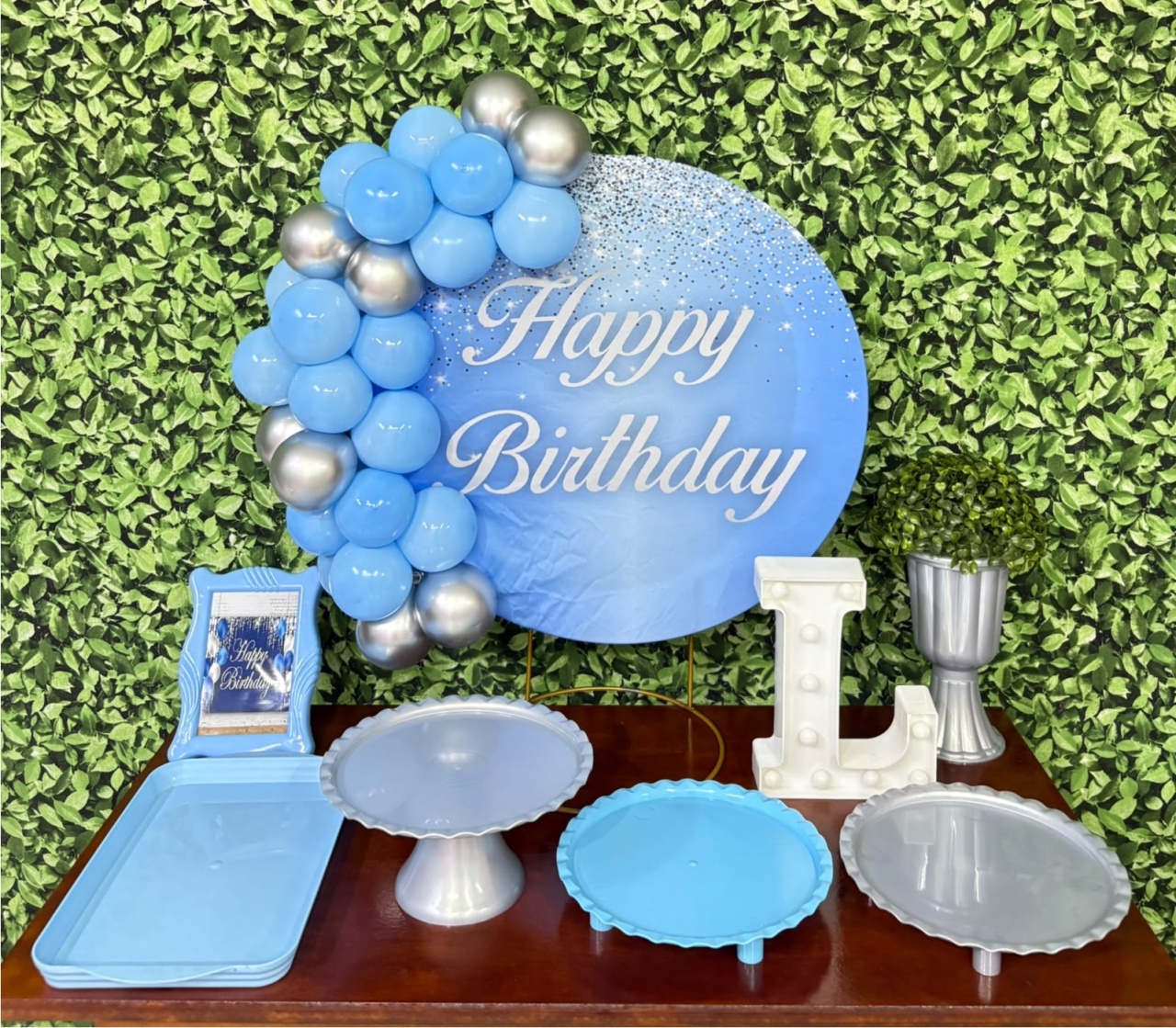 Mini Kit Happy Birthday Azul - Iara Maria Arruda da Silva
