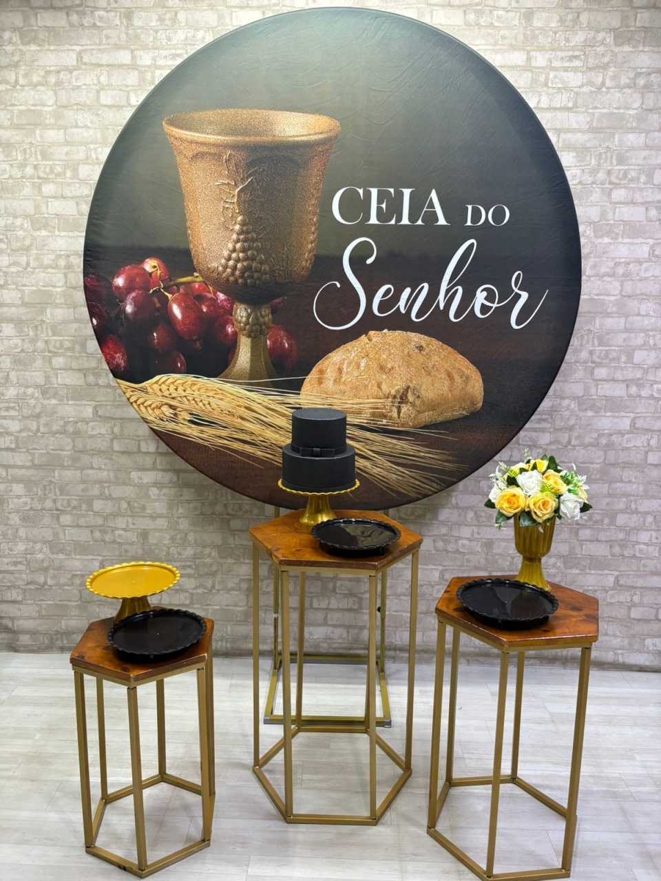 Ceia Do Senhor  Kit Prata      - Iara Maria Arruda da Silva