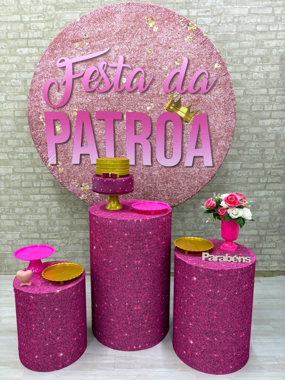 Festa da Patroa   Kit Prata - Iara Maria Arruda da Silva
