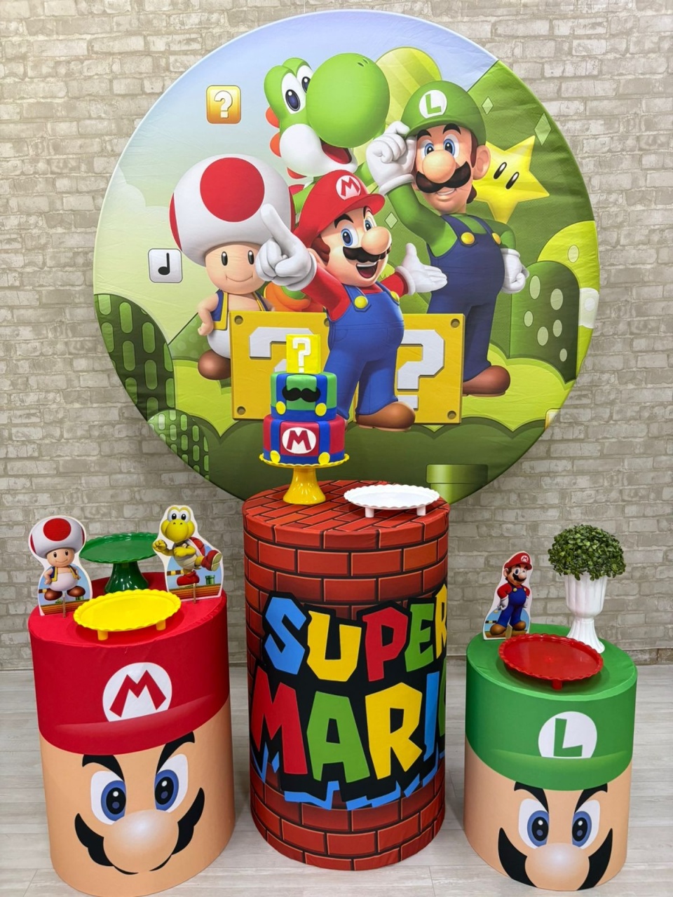 Super Mario Kit Prata     - Iara Maria Arruda da Silva
