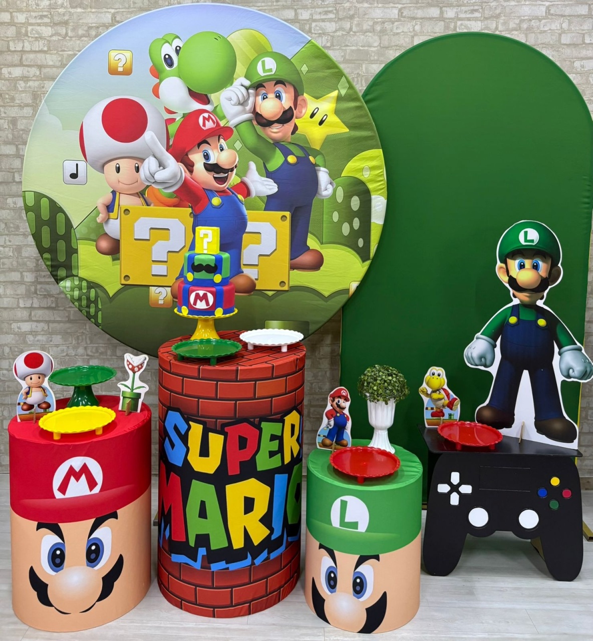 Super Mario  Kit Diamante   - Iara Maria Arruda da Silva