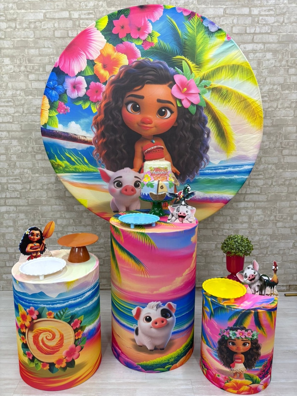 Moana Cute  Kit Prata     - Iara Maria Arruda da Silva