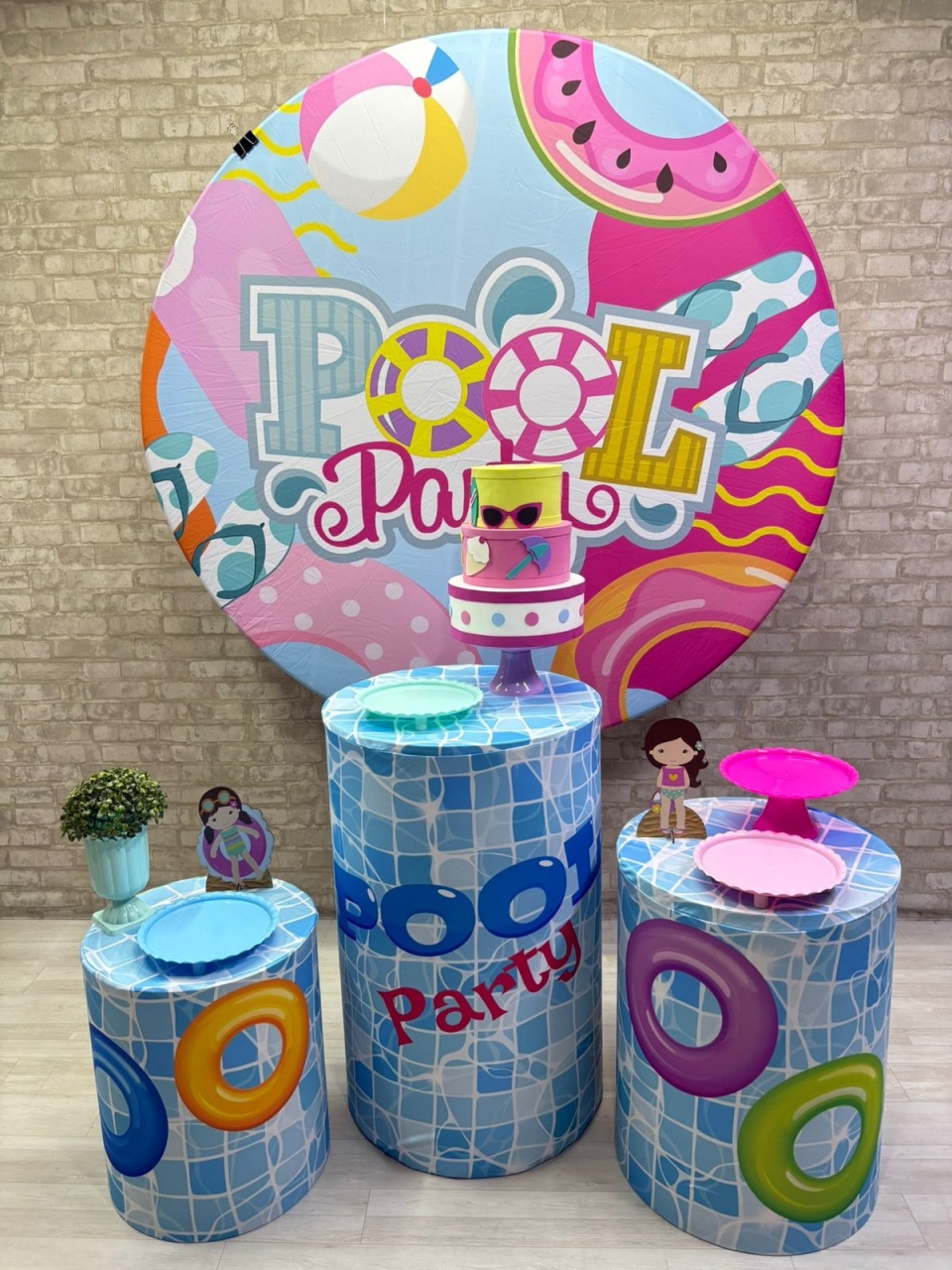 Pool Party  Kit Prata     - Iara Maria Arruda da Silva