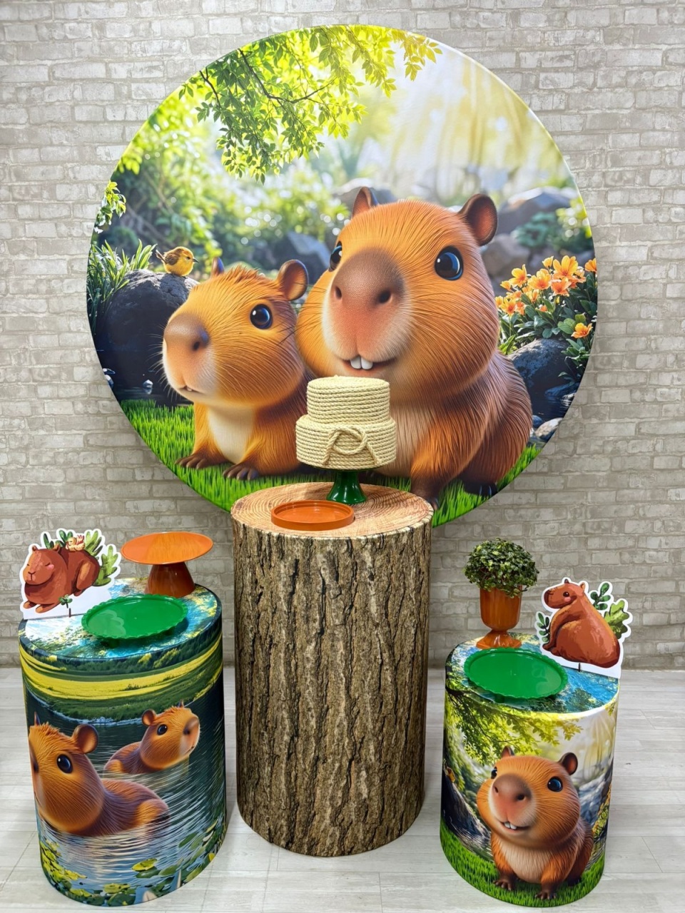 Capivara  Kit Prata     - Iara Maria Arruda da Silva