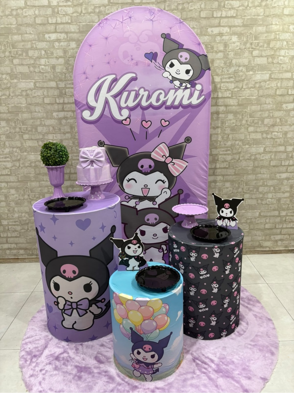 Kuromi Kit Prata - Iara Maria Arruda da Silva