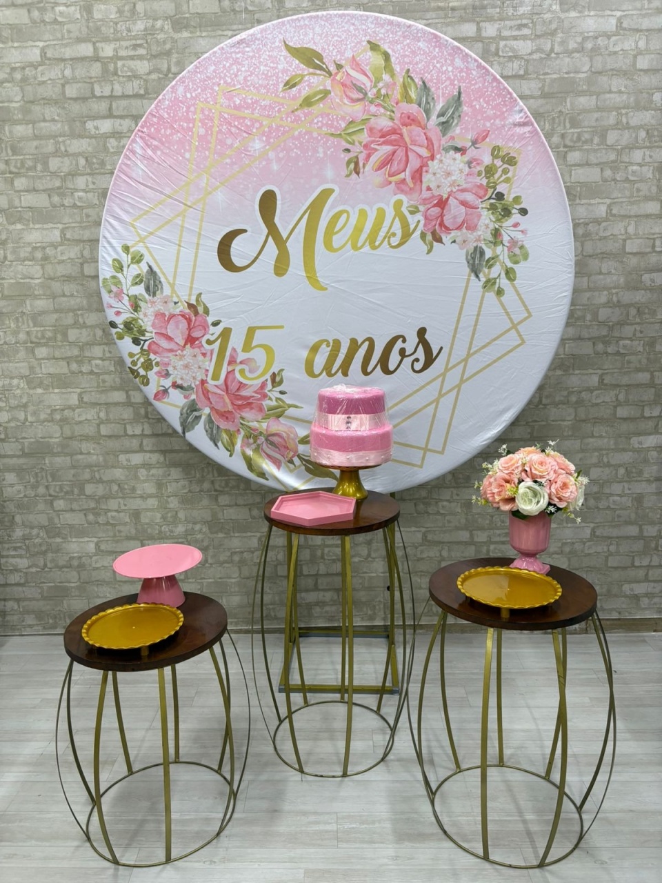 Meus 15 Anos Kit Prata   - Iara Maria Arruda da Silva