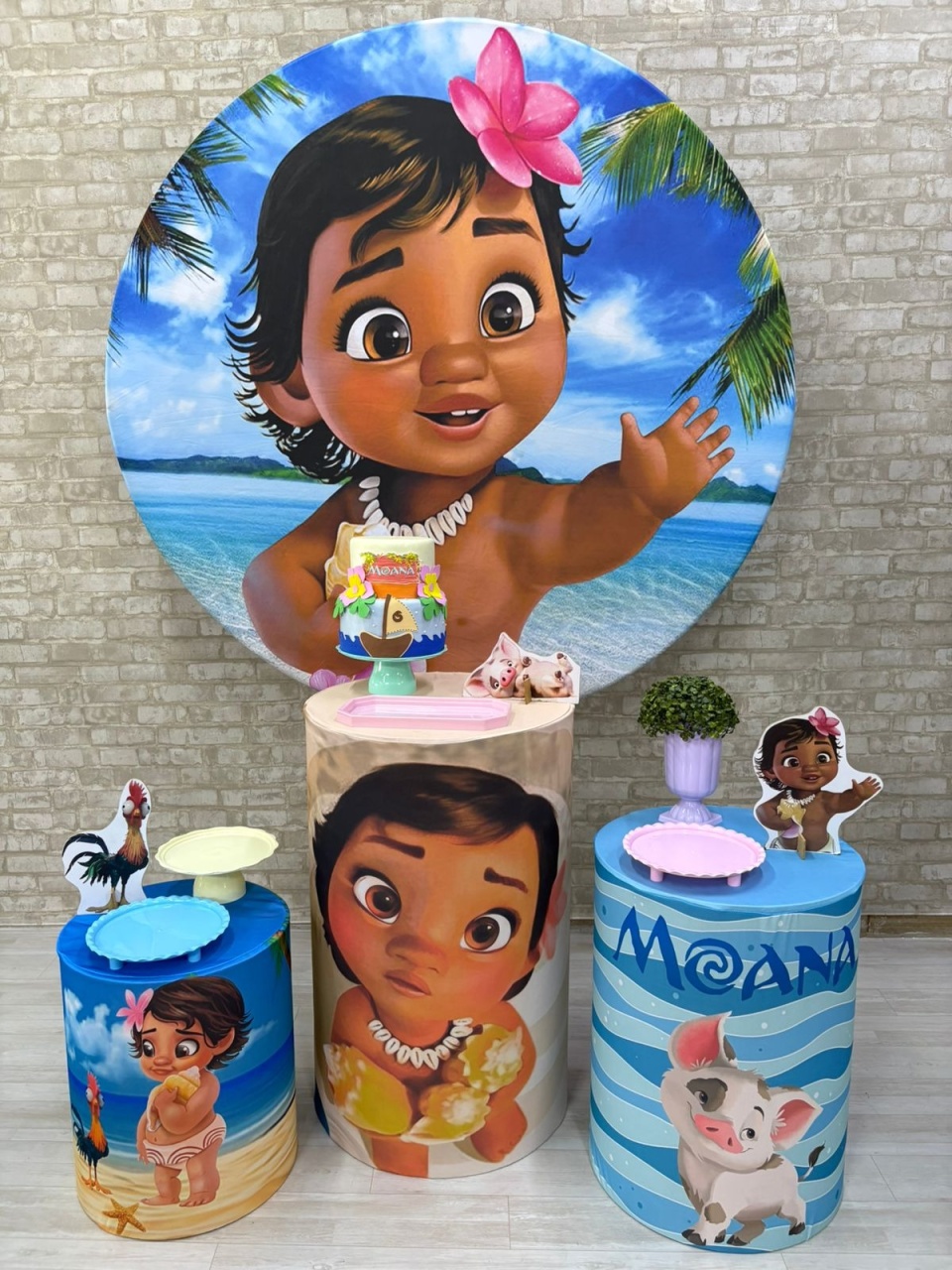 Moana Baby Kit Prata   - Iara Maria Arruda da Silva