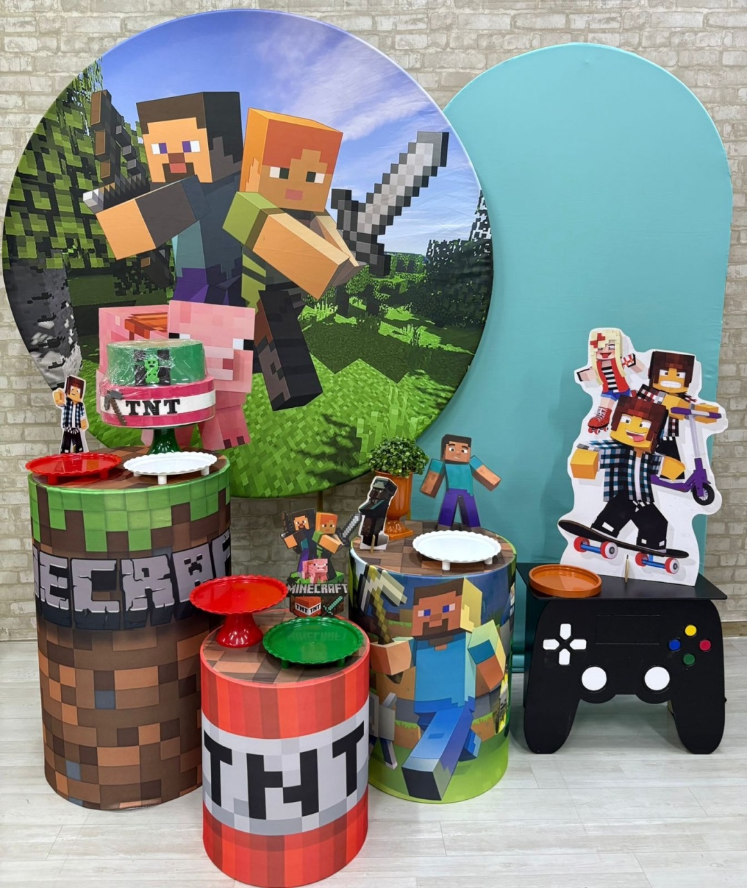 Minecraft  Kit Diamante      - Iara Maria Arruda da Silva