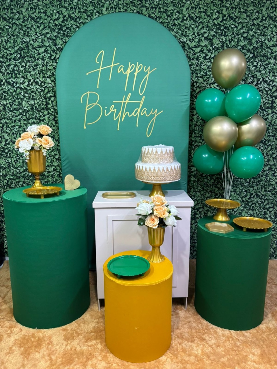 Happy Birthday  Kit Ouro     - Iara Maria Arruda da Silva