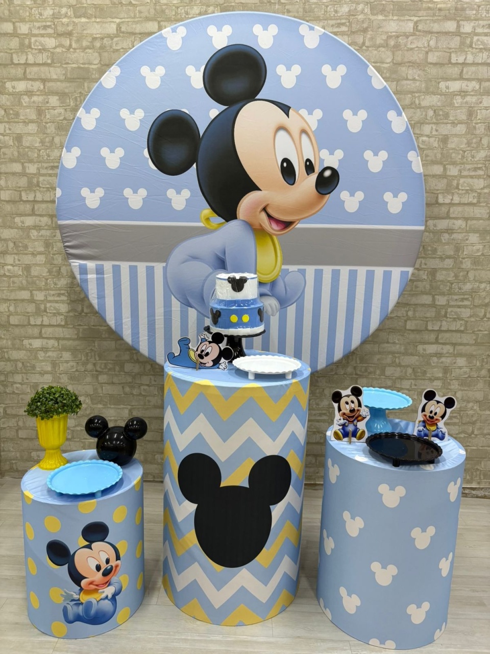 Mickey Baby Kit Prata      - Iara Maria Arruda da Silva