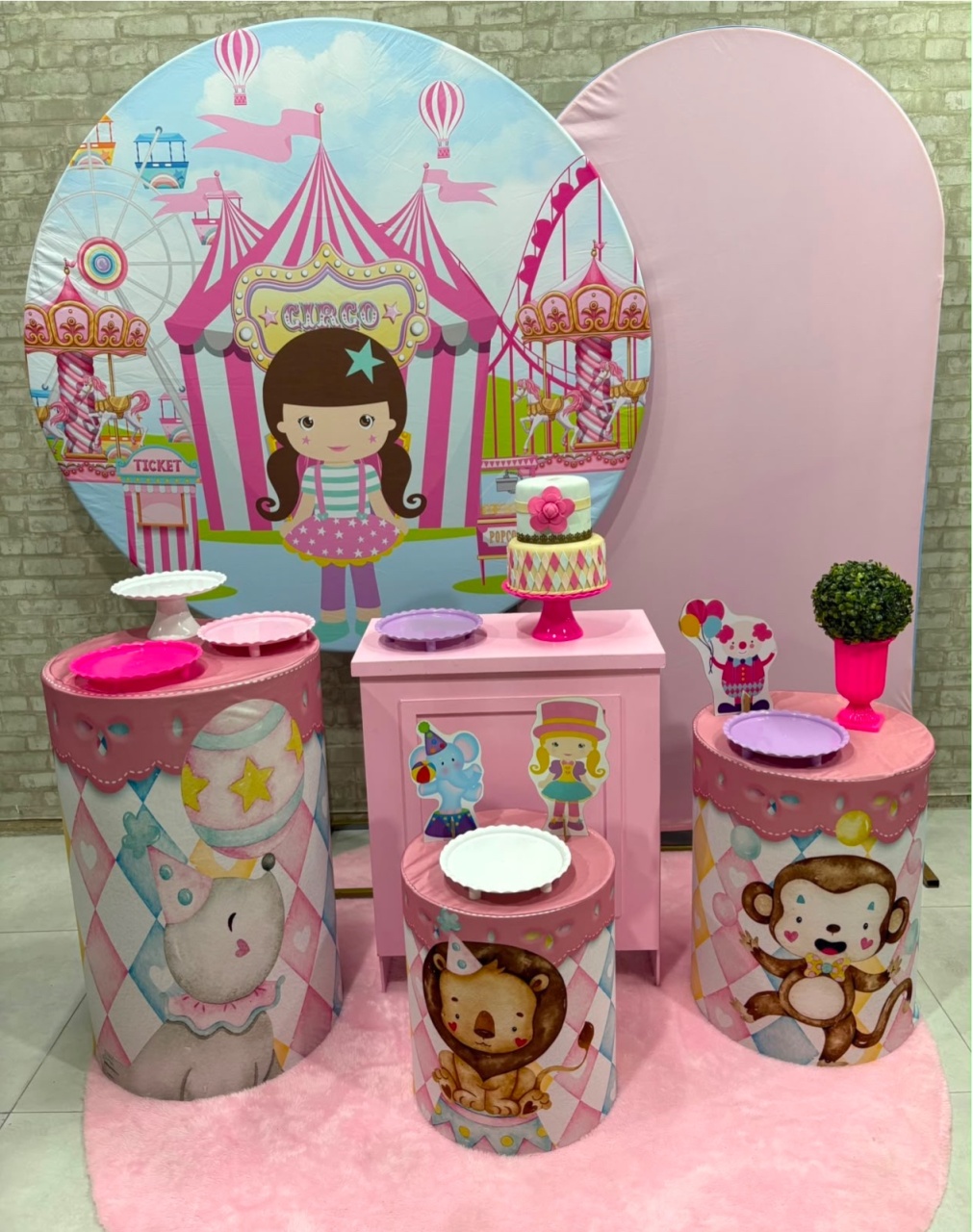 Circo Rosa Kit Diamante - Iara Maria Arruda da Silva