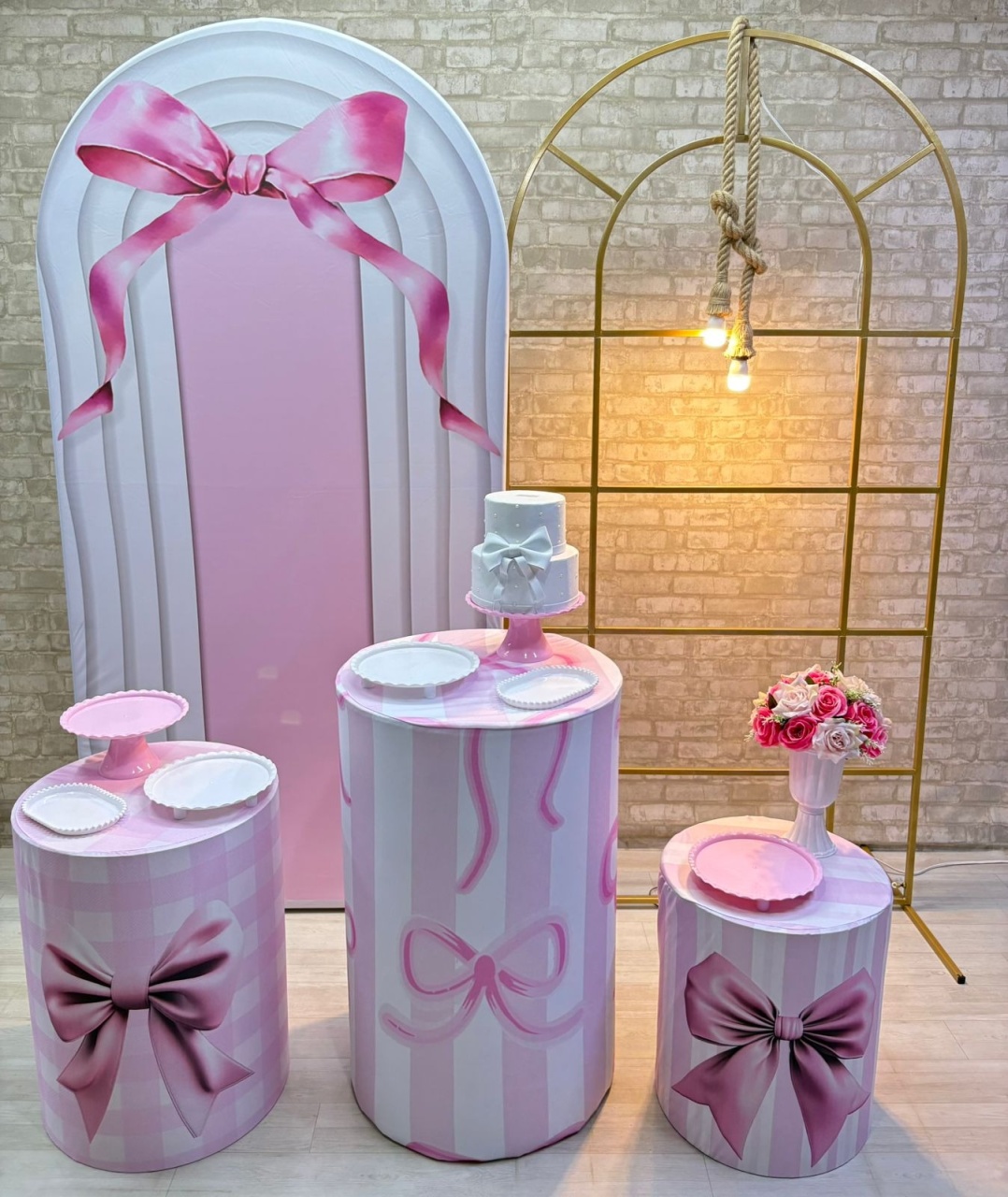 Laço Rosa  Kit Diamante - Iara Maria Arruda da Silva