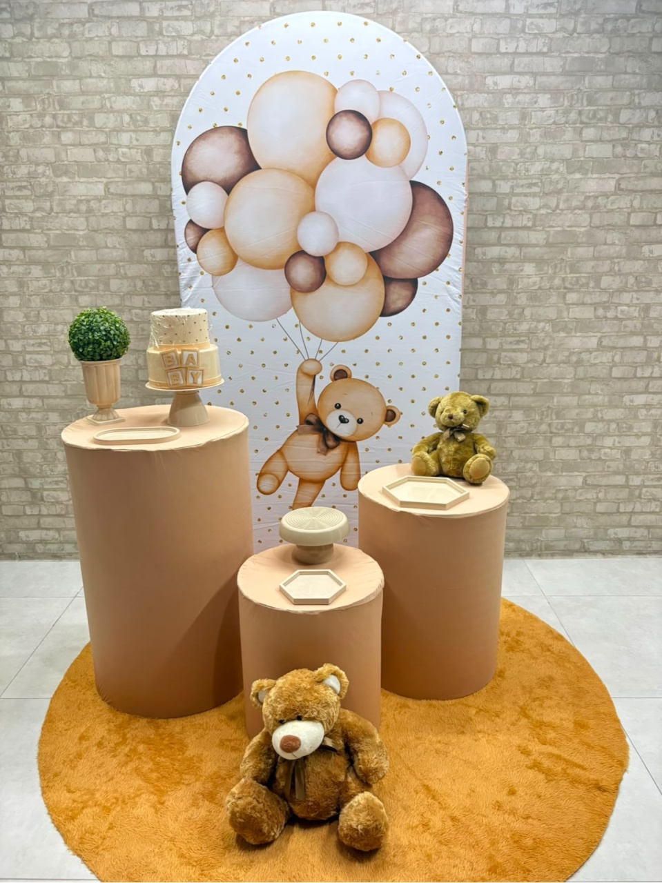 Urso Balão Kit Prata - Iara Maria Arruda da Silva
