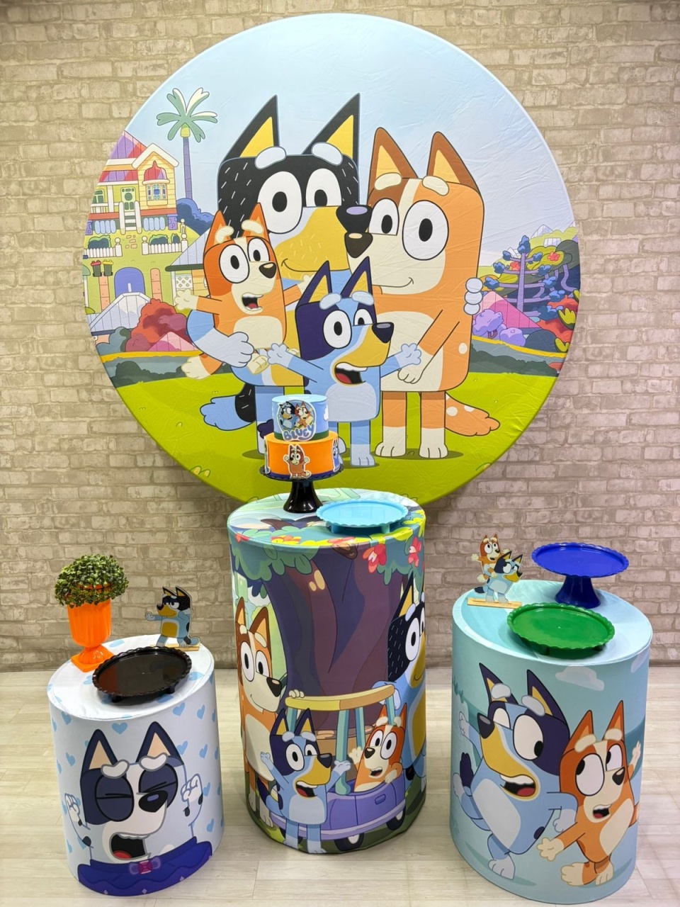 Bluey Kit Prata   - Iara Maria Arruda da Silva