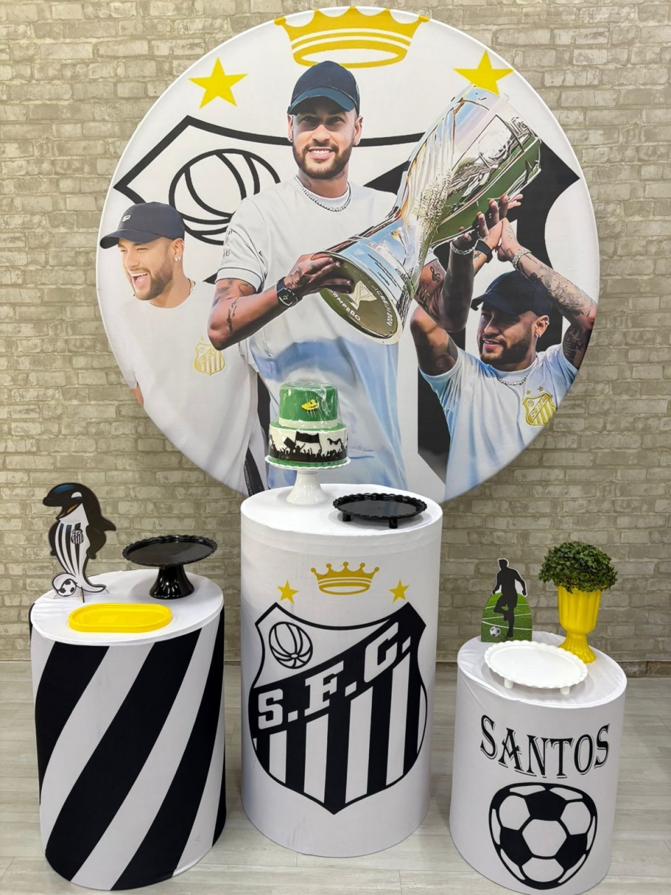 Neymar Santos Kit Prata     - Iara Maria Arruda da Silva