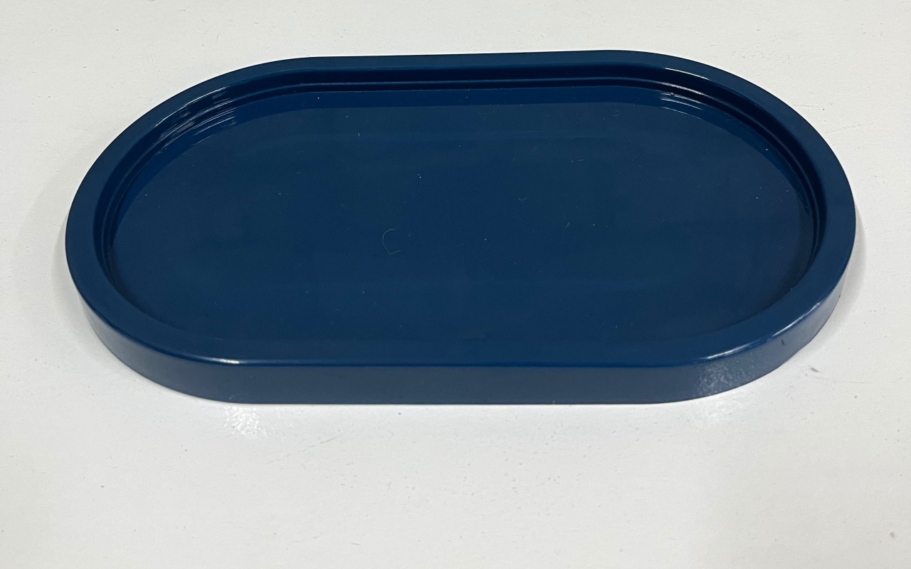 Oval Azul Petroleo - Iara Maria Arruda da Silva