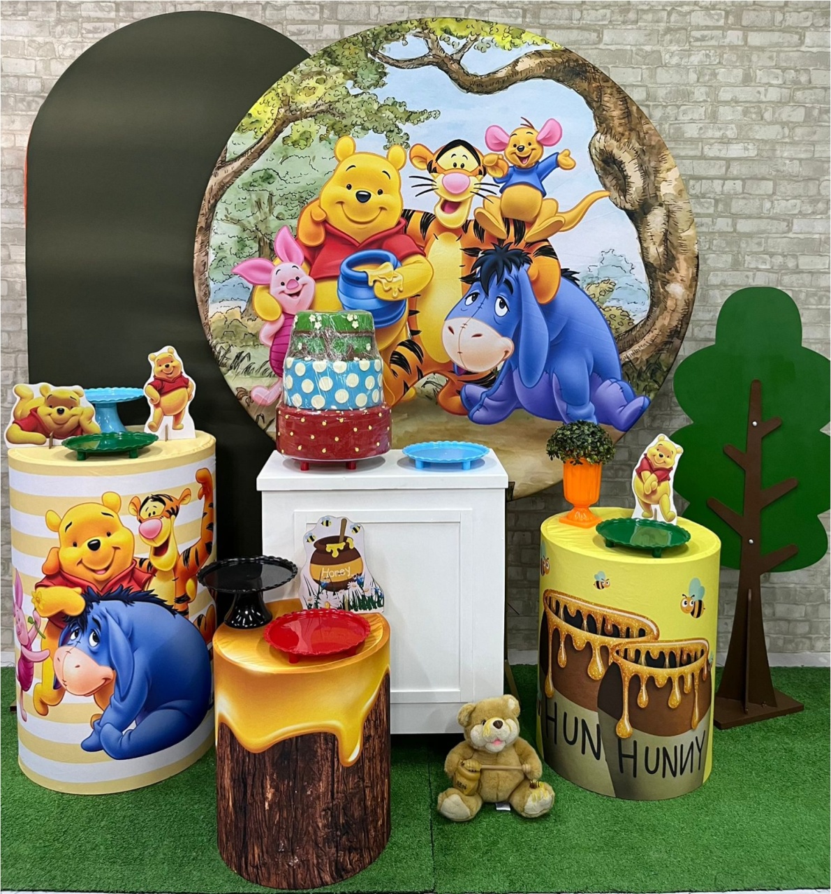 Ursinho Pooh   Kit Diamante  - Iara Maria Arruda da Silva