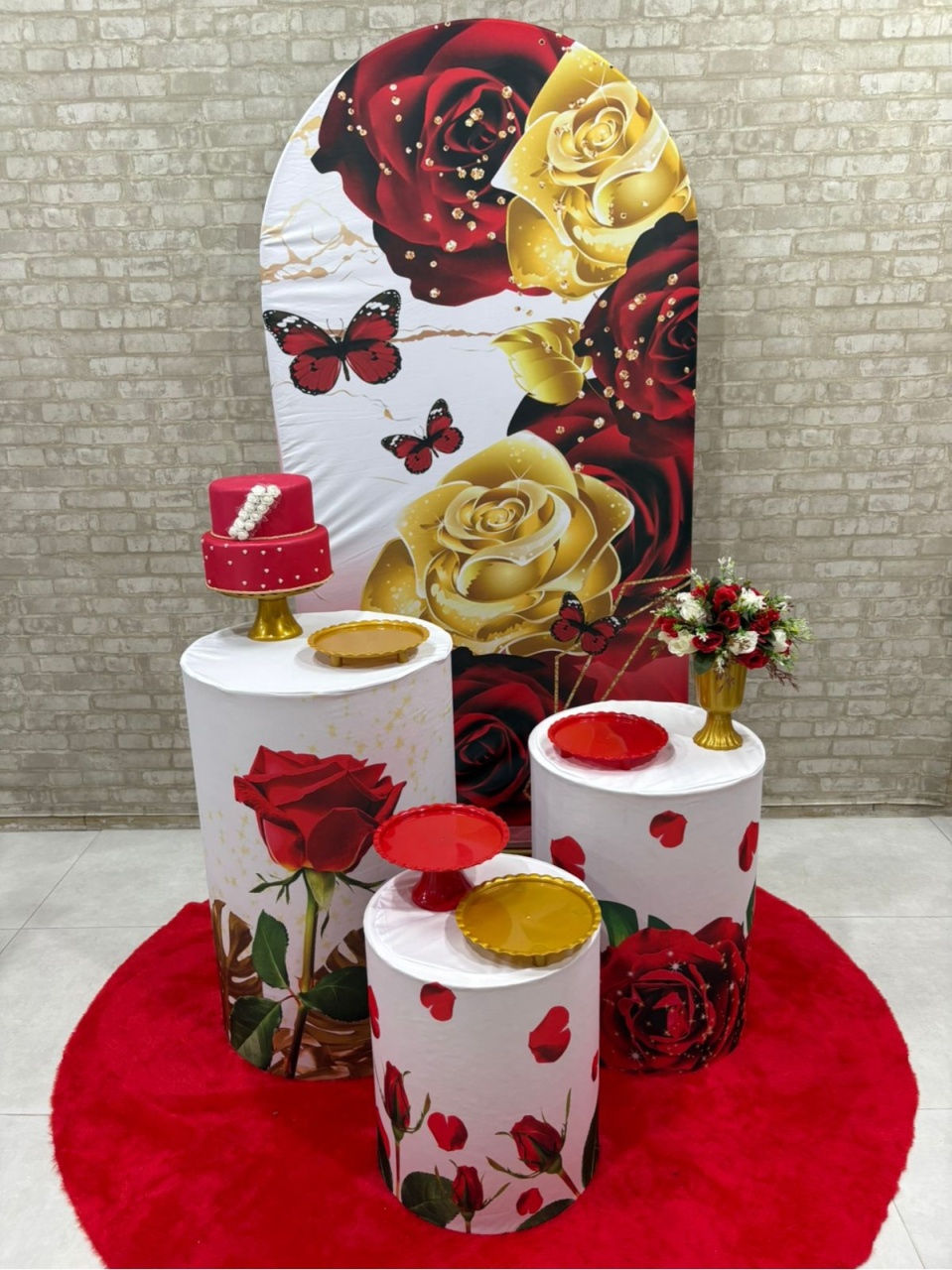 Floral Borboleta  Kit Prata     - Iara Maria Arruda da Silva