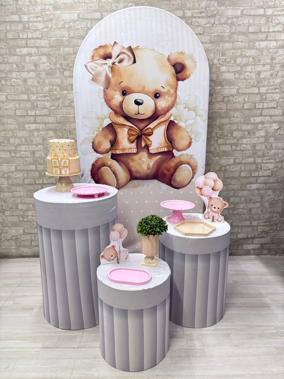 Urso  Kit Prata       - Iara Maria Arruda da Silva