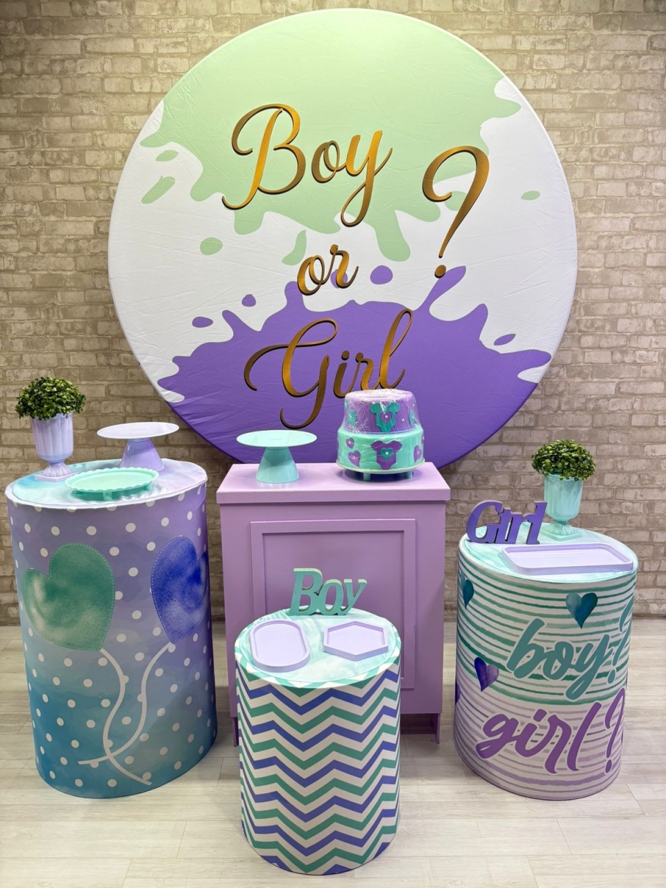Boy E Girl Kit Ouro   - Iara Maria Arruda da Silva