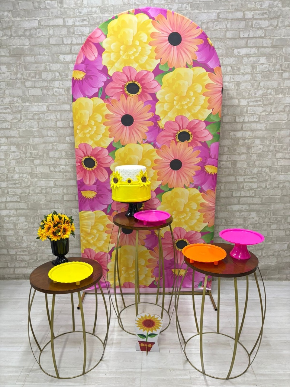 Floral Margarida  Kit Prata     - Iara Maria Arruda da Silva