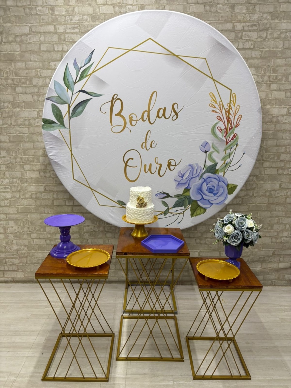 Bodas de Ouro Casamento  Kit Prata     - Iara Maria Arruda da Silva