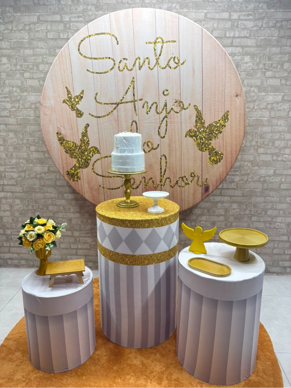 Batizado Santo Anjo Kit Prata - Iara Maria Arruda da Silva