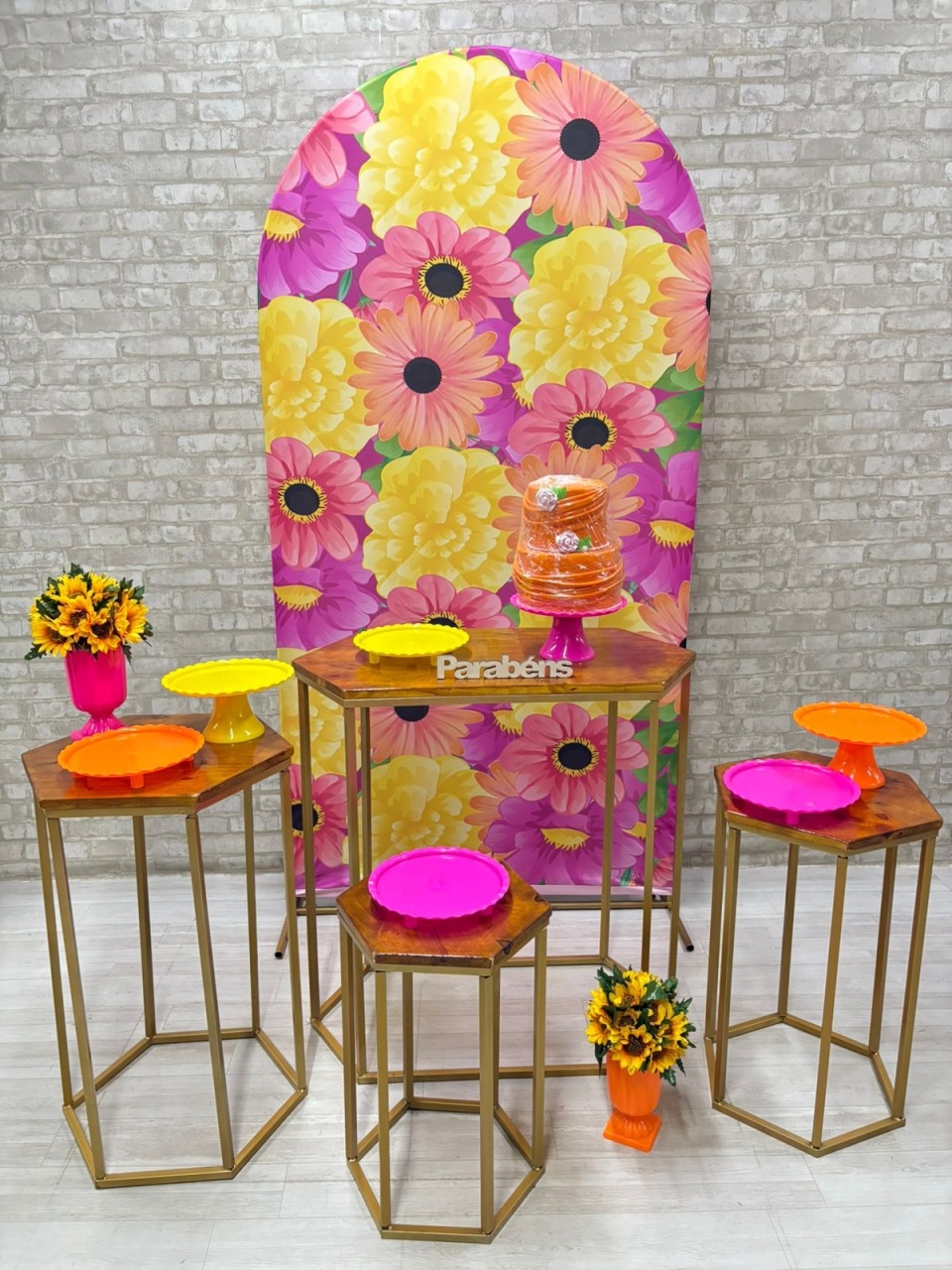 Floral Margarida  Kit Ouro    - Iara Maria Arruda da Silva