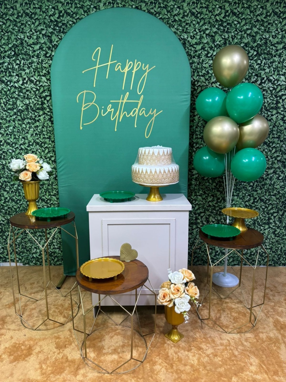 Happy Birthday  Kit Ouro      - Iara Maria Arruda da Silva