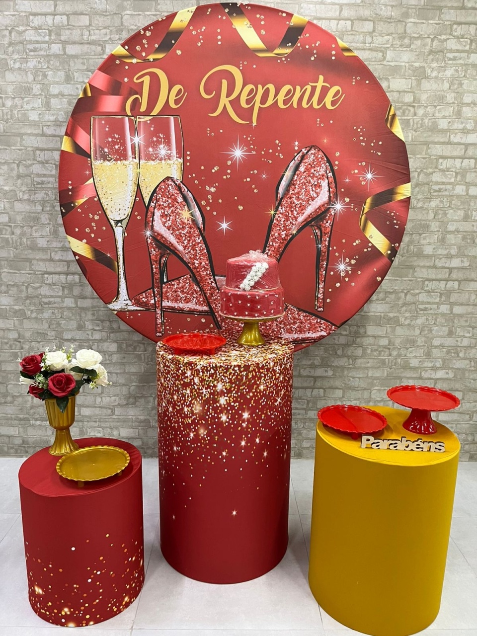 de Repente  Kit Prata       - Iara Maria Arruda da Silva