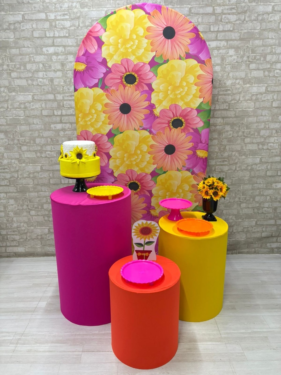 Floral Margarida  Kit Prata      - Iara Maria Arruda da Silva