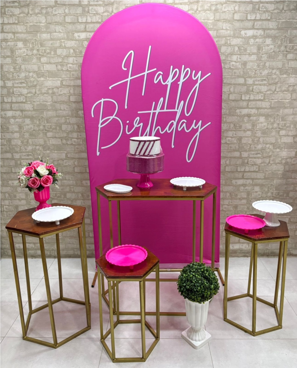 Happy Birthday  Kit Ouro      - Iara Maria Arruda da Silva