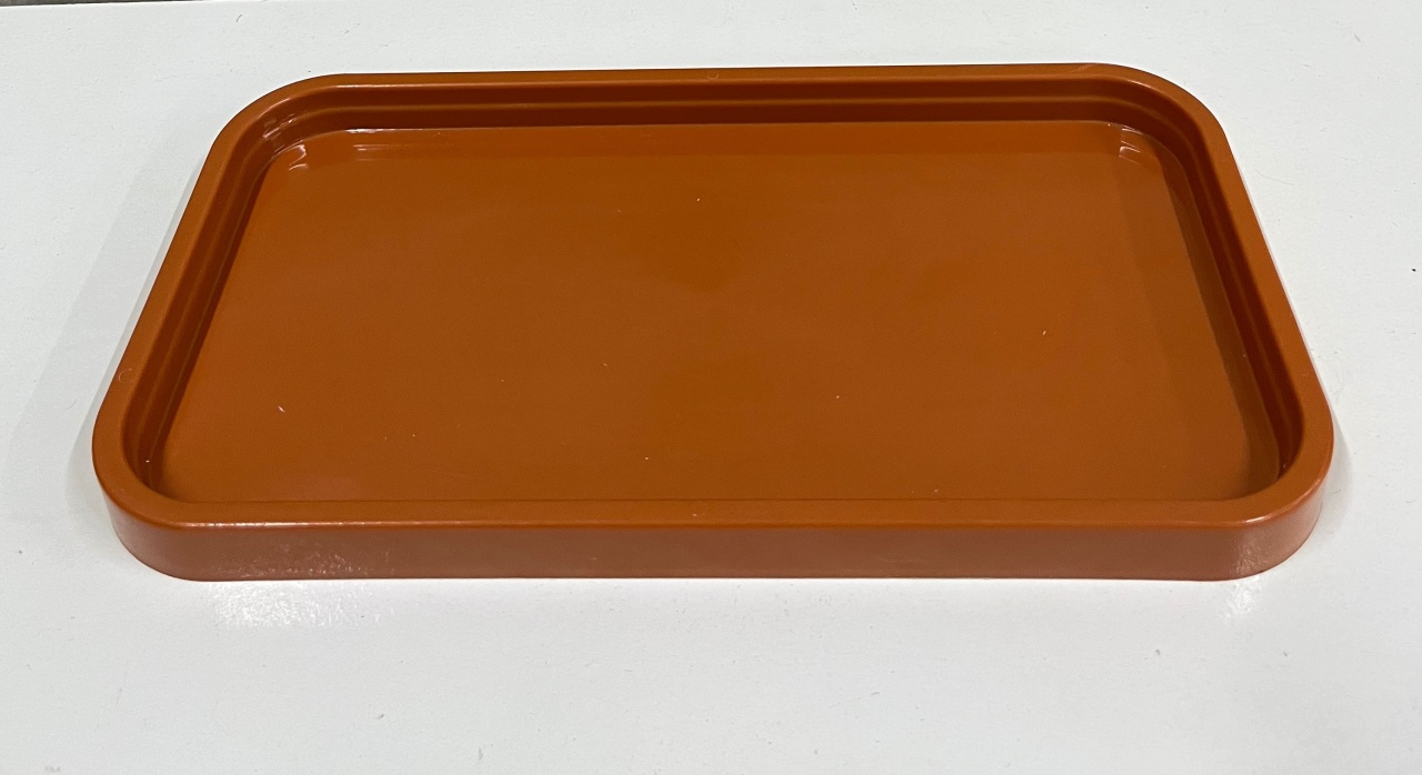 Bandeja Retangular M Terracota - Iara Maria Arruda da Silva