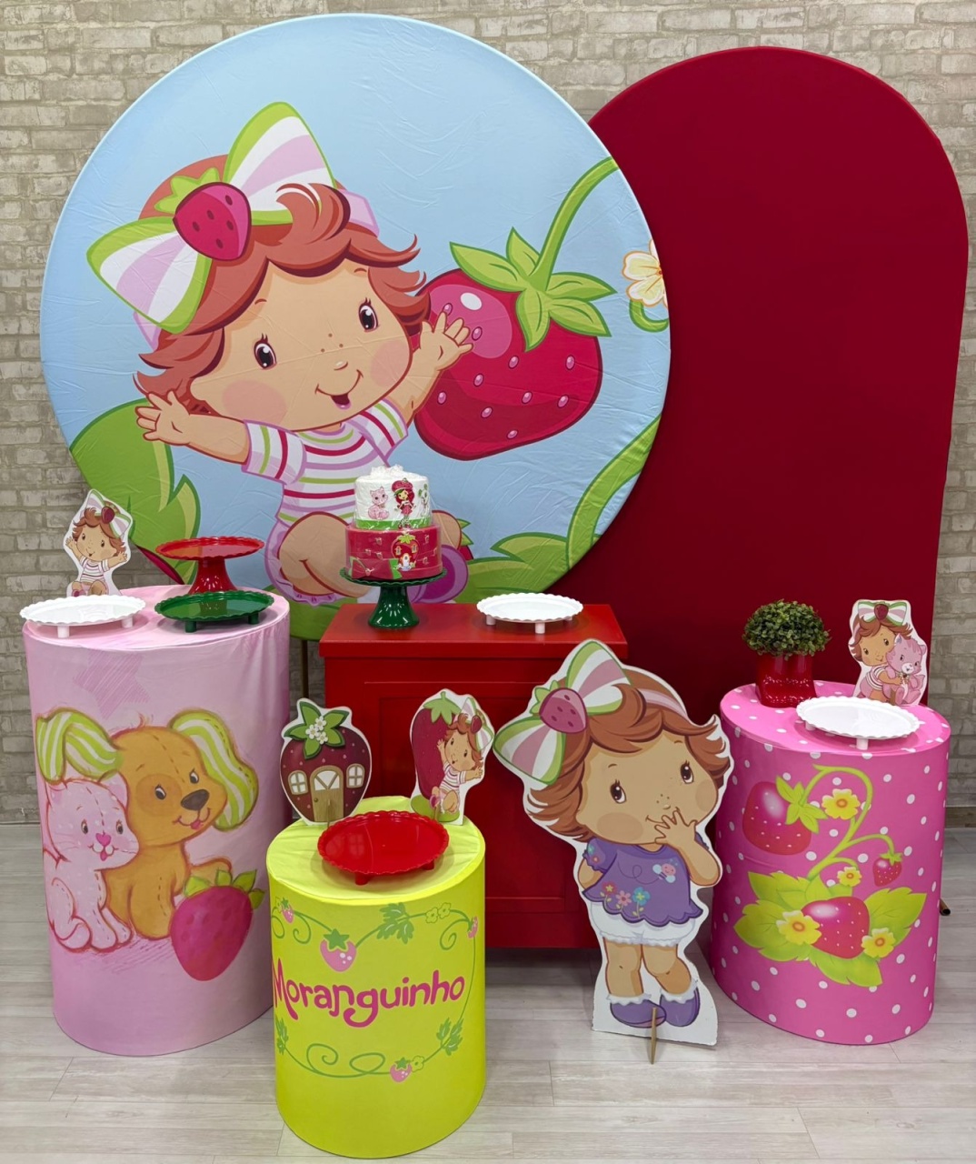 Moranguinho  Cute  Kit Diamante     - Iara Maria Arruda da Silva