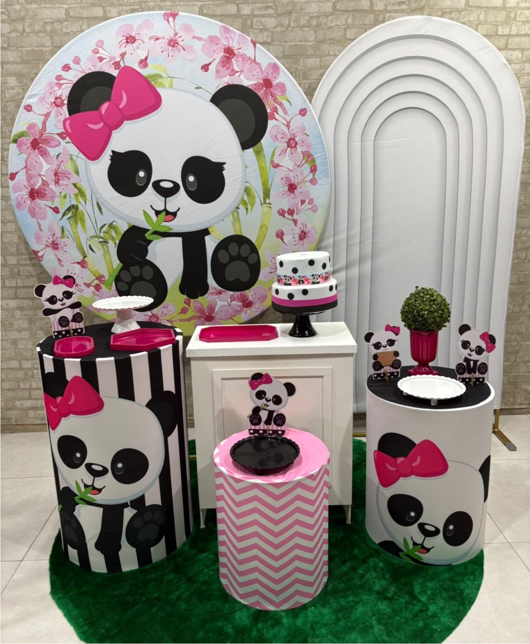 Urso Panda Menina Kit Diamante - Iara Maria Arruda da Silva