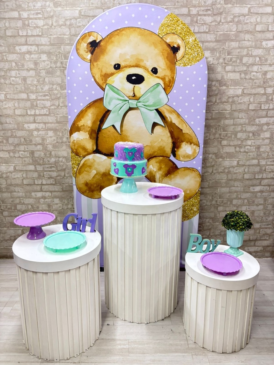 Urso  Kit Prata       - Iara Maria Arruda da Silva