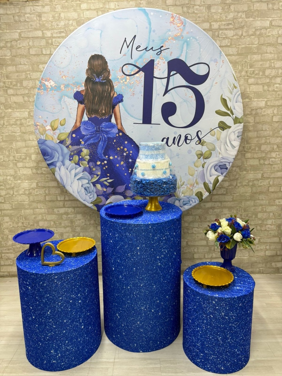 Meus 15 Anos Kit Prata    - Iara Maria Arruda da Silva